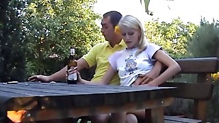 Outdoor homemade sex tape