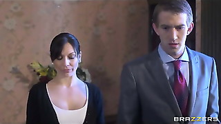 UK prime minster blackmailed into fucking with big-tit Emma Butt