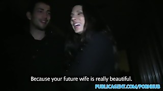 PublicAgent Spanish babe fucks stranger for cash