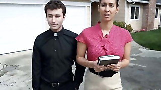 Couple fuck Step Mom and daughter very hard.