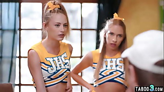Big cocked coach fucked teen cheerleaders bubble butts