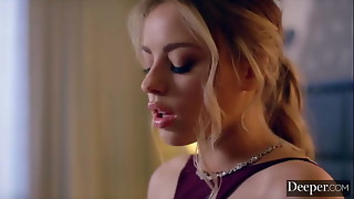Deeper. Hot babes seduces the groom