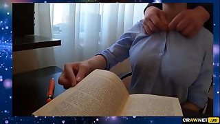 stop the study to fuck hard with my teacher